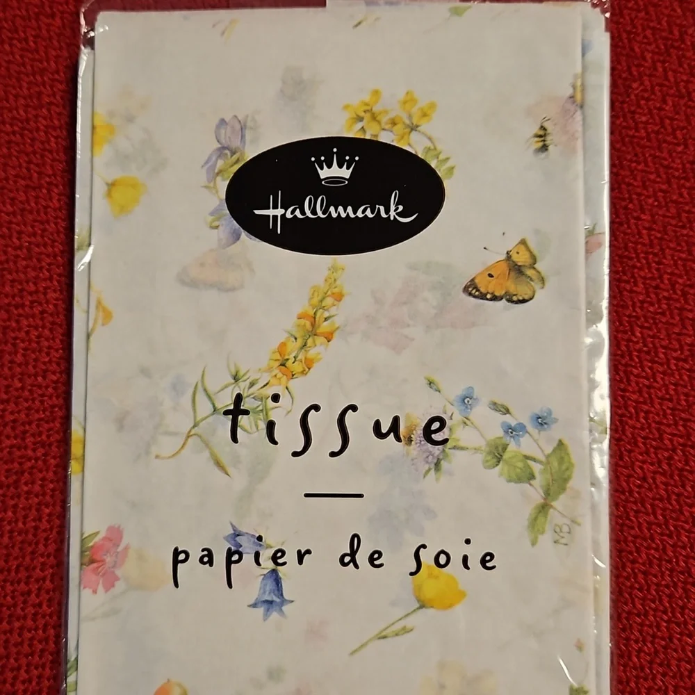 Marjolein Bastin 'Nature's Sketchbook' lot tissue paper and envelopes Hallmark